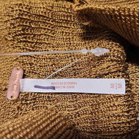 NWOT Free People Summer Nights Knit Pants Beach Cover-Up Cabanna Wear Medium - Picture 5 of 7